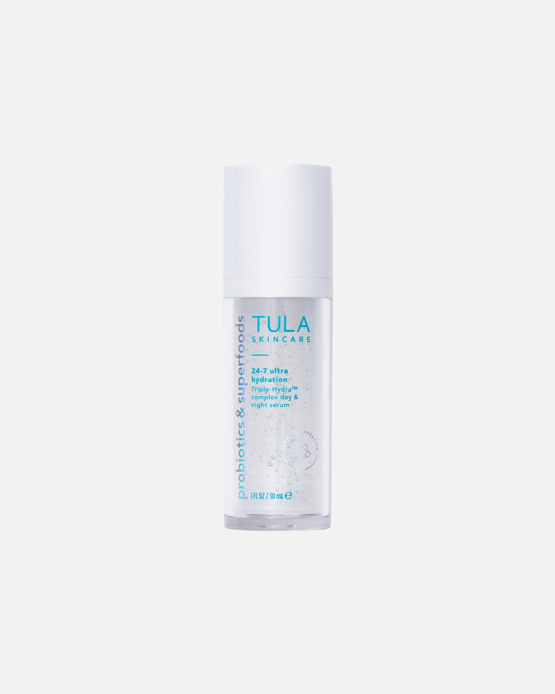TULA Återfuktande Serum med probiotika och superfoods för ultrahydrering dygnet runt – 30 ml