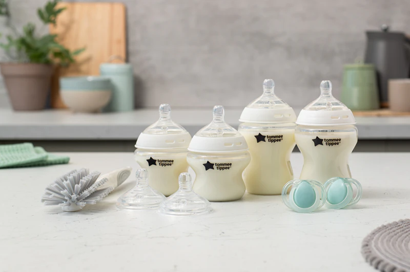 Tommee Tippee Natural Start Anti-Colic Baby Set Zelfsteriliserend 0m+ Wit