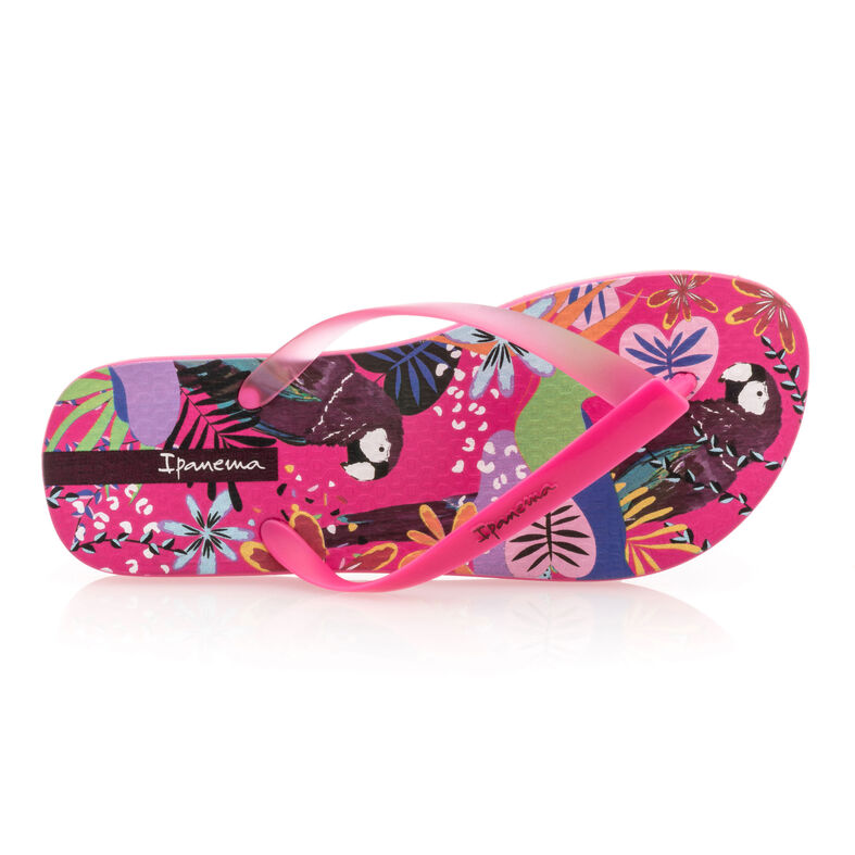 Rosa sandaler med stringtruse til dame