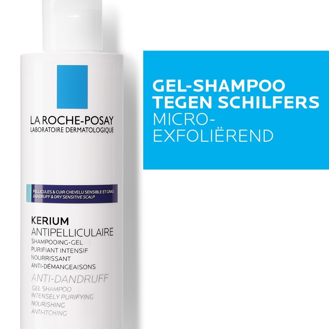 La Roche-Posay Kerium Anti-Schuppen-Gel-Shampoo - 200 ml
