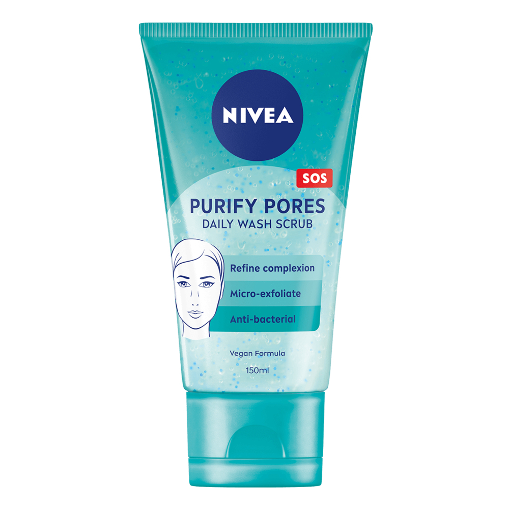 NIVEA Purify Pores Napi Mosóradír