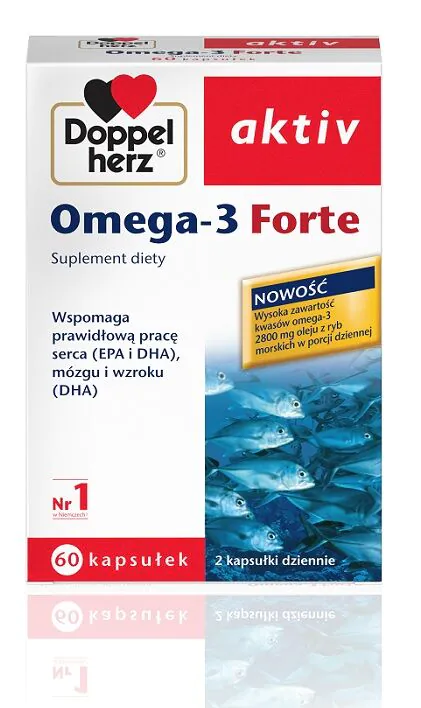 Doppelherz Aktiv Omega-3 Forte, Kapsułki
