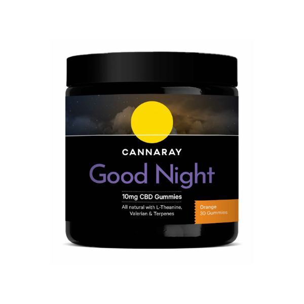 Cannaray Good Night 10mg CBD Gummy (30 stuks) - Sinaasappel | Gezondheid | Superdrug