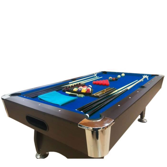 Mesa de bilhar americana de 2,13 m (7 pés), nova, para sala de estar, com dimensões de 188 cm x 96 cm.