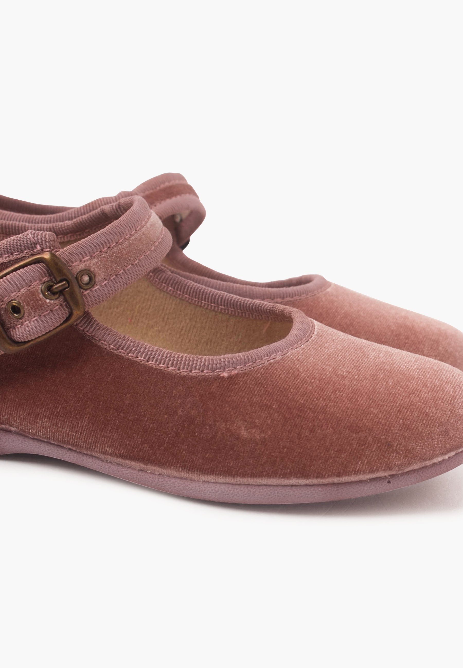 Chaussures pour bébé à boucle en velours Pisamonas - maquillage