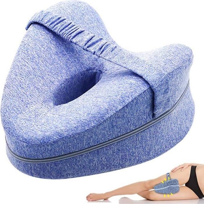 Almohada ortopédica - Alivio - Rodilla - Espuma viscoelástica - Comodidad media - Asimétrica