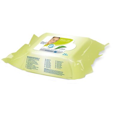 Bel Premium vlažne maramice za čišćenje lica s aloe verom, maramice za skidanje šminke bez alkohola, 25 komada