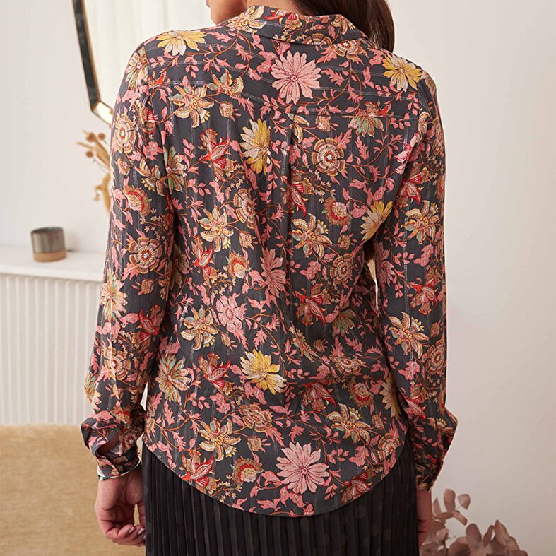 Camisa multicolor para mujer