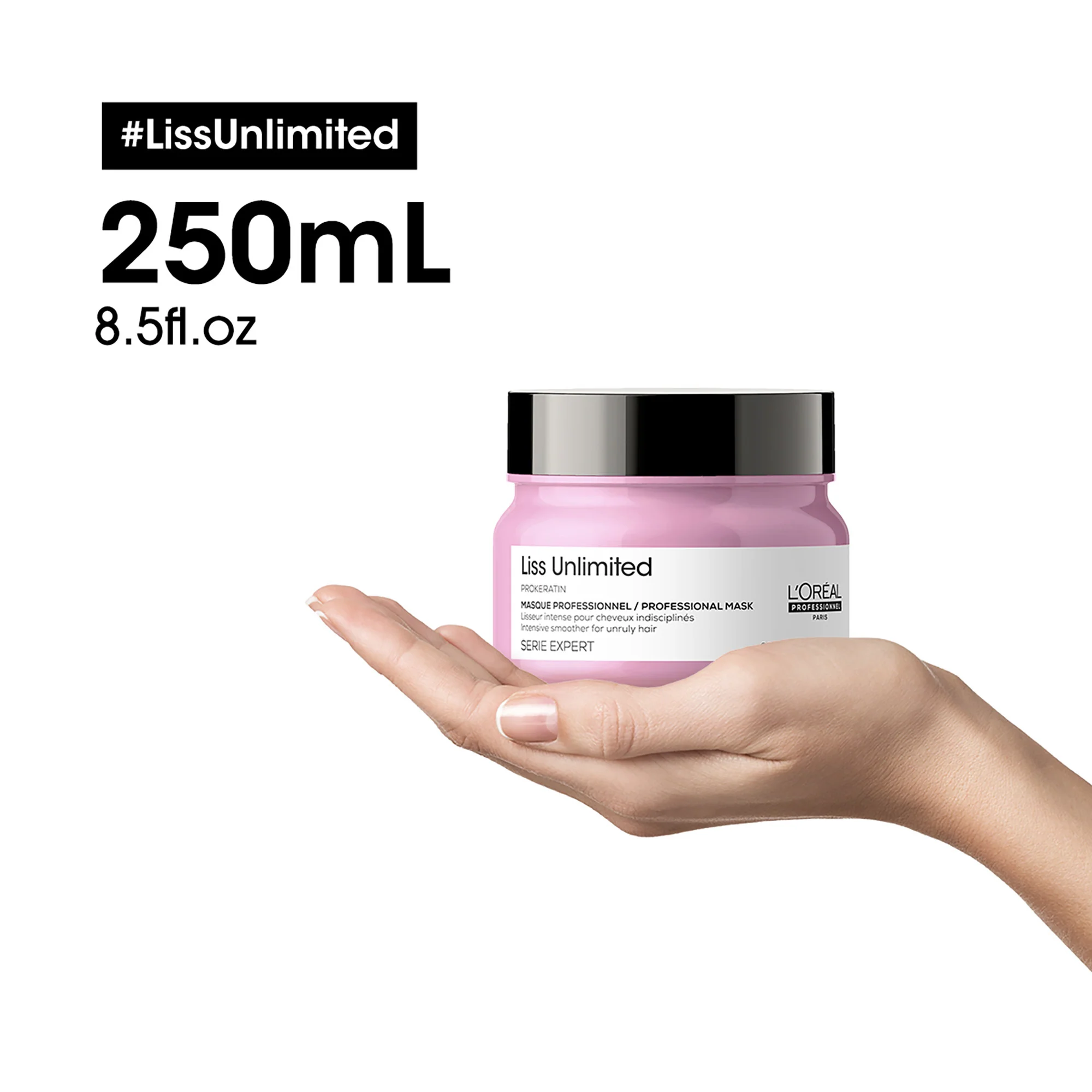 SERIE EXPERT New Liss Unlimited Mask - Maschera Disciplinante/Anticrespo Capelli