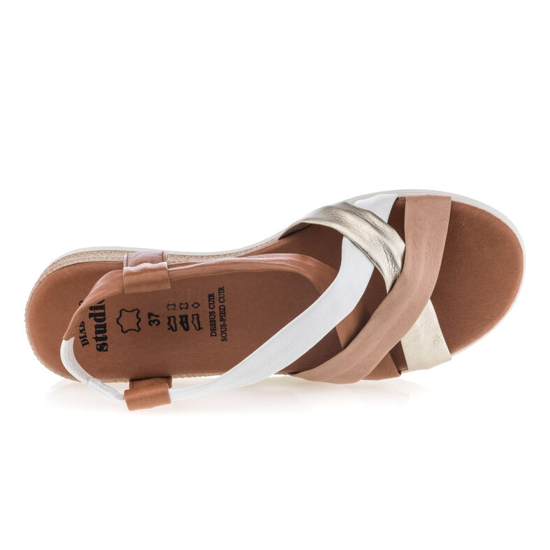 Sandales / nu-pieds Femme Marron