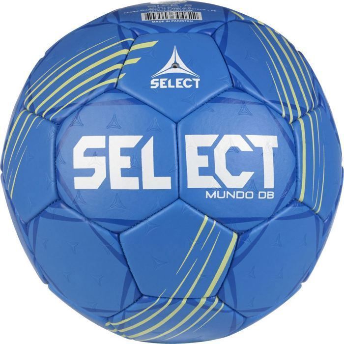 Ballon de Handball - SELECT - Mundo DB V24 - Couleur bleue - Mixte - Adulte