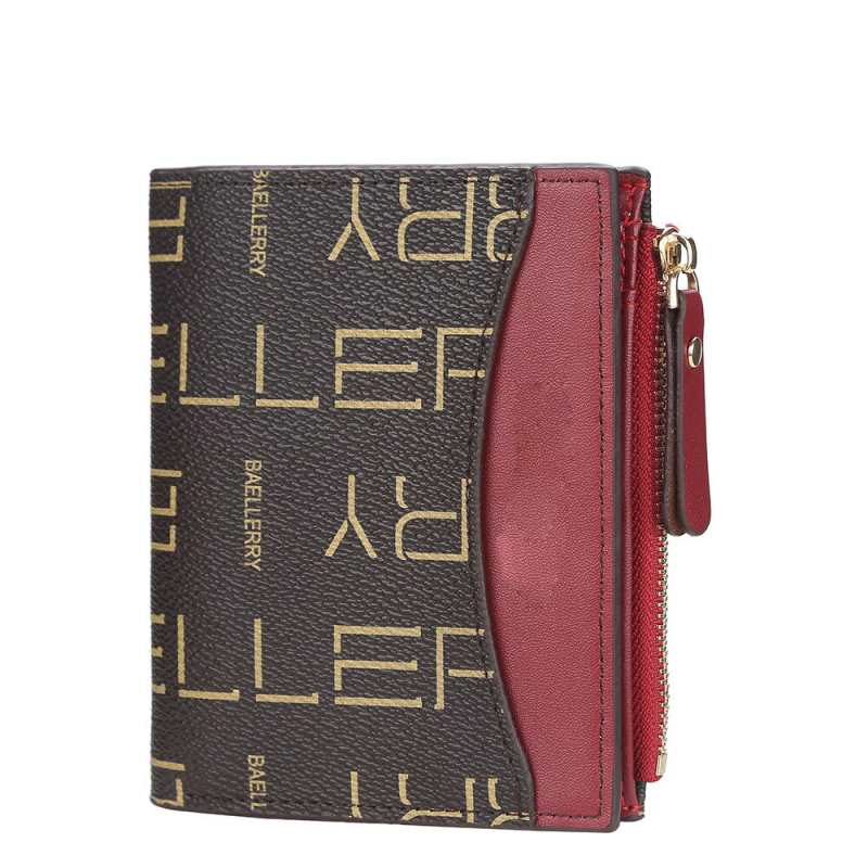 Portafoglio corto da donna 2022 con cerniera, nuovo modello alla moda in pelle PU di alta qualità, porta carte, borsa classica da donna con cerniera.