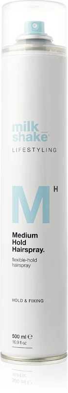 milk_shake® Lifestyling vidējas fiksācijas matu laka
