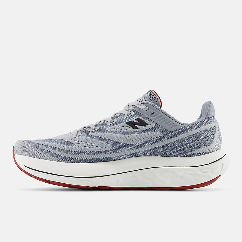 Fresh Foam X Vongo v6 férfiaknak – szürke alumínium téglavörös színnel