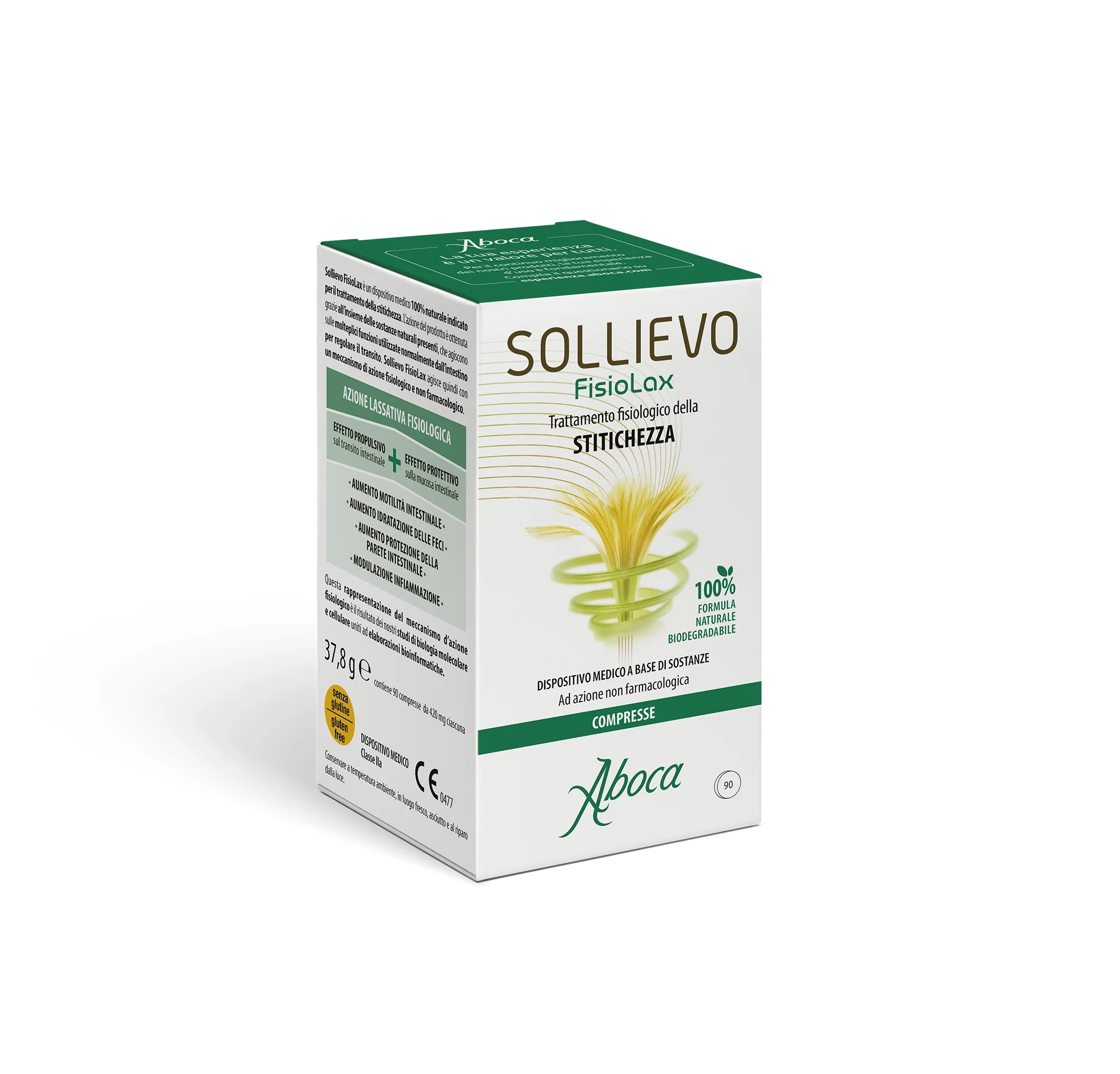 ABOCA Aboca Sollievo Fisiolax 90 tabletti Laxativum
