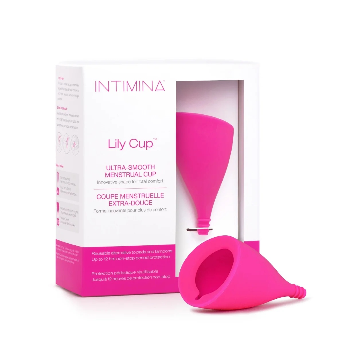 INTIMINA Copa menstrual de silicona Lily Cup talla B.
