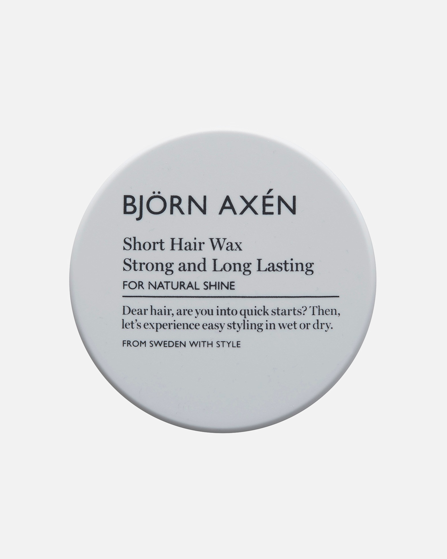 BJÖRN AXÉN Haarwachs Kurzhaarwachs – 80 ml