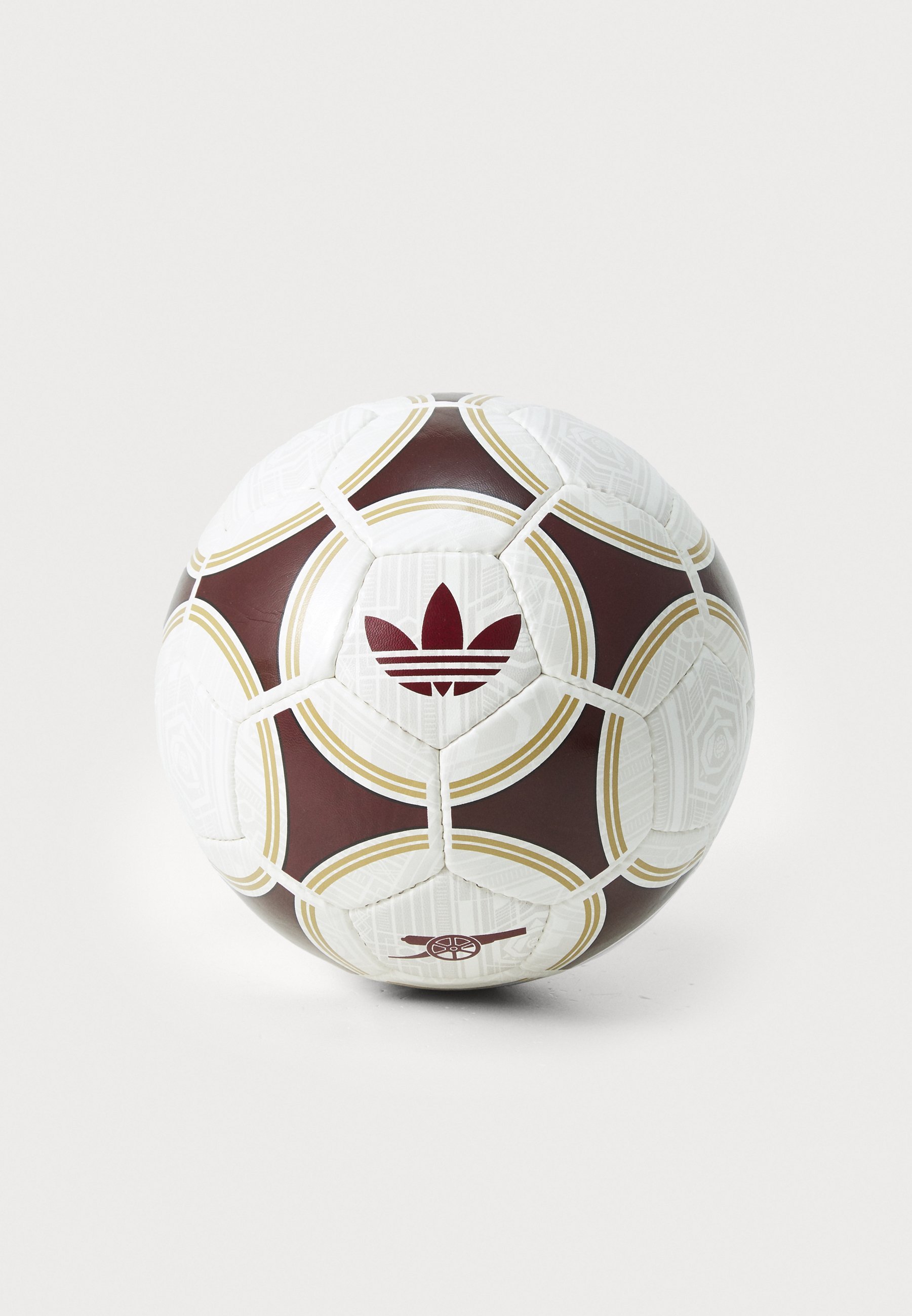 adidas Performance ARSENAL FC UNISEX - Fußball - Wolkenweiß/Burgunderrot/Goldbeige