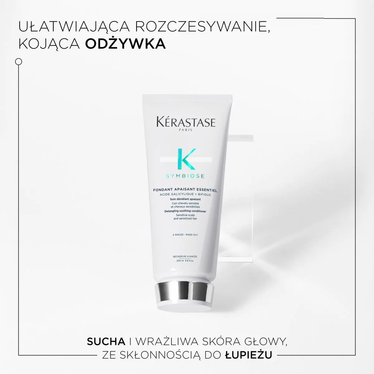 Kérastase Symbiose kojąca Odżywka do wrażliwej skóry głowy i do włosów ze skłonnością do łupieżu