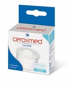 CEROXMED Apósito blanco Ceroxmed en rollo de 5x2,5 cm