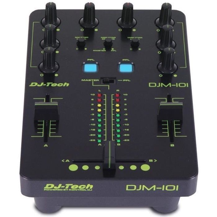 DJ Tech DJM101 2-Channel Mixer