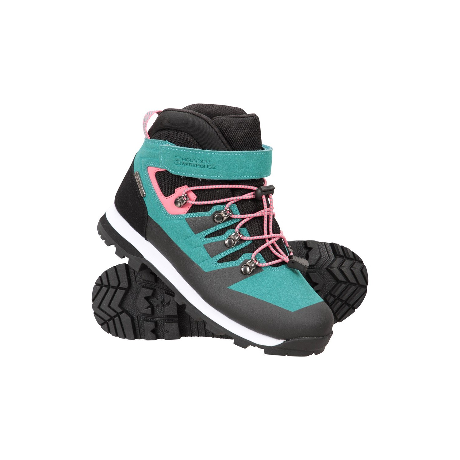  Klebeverschlussstreifen für Wanderschuhe von Mountain Warehouse