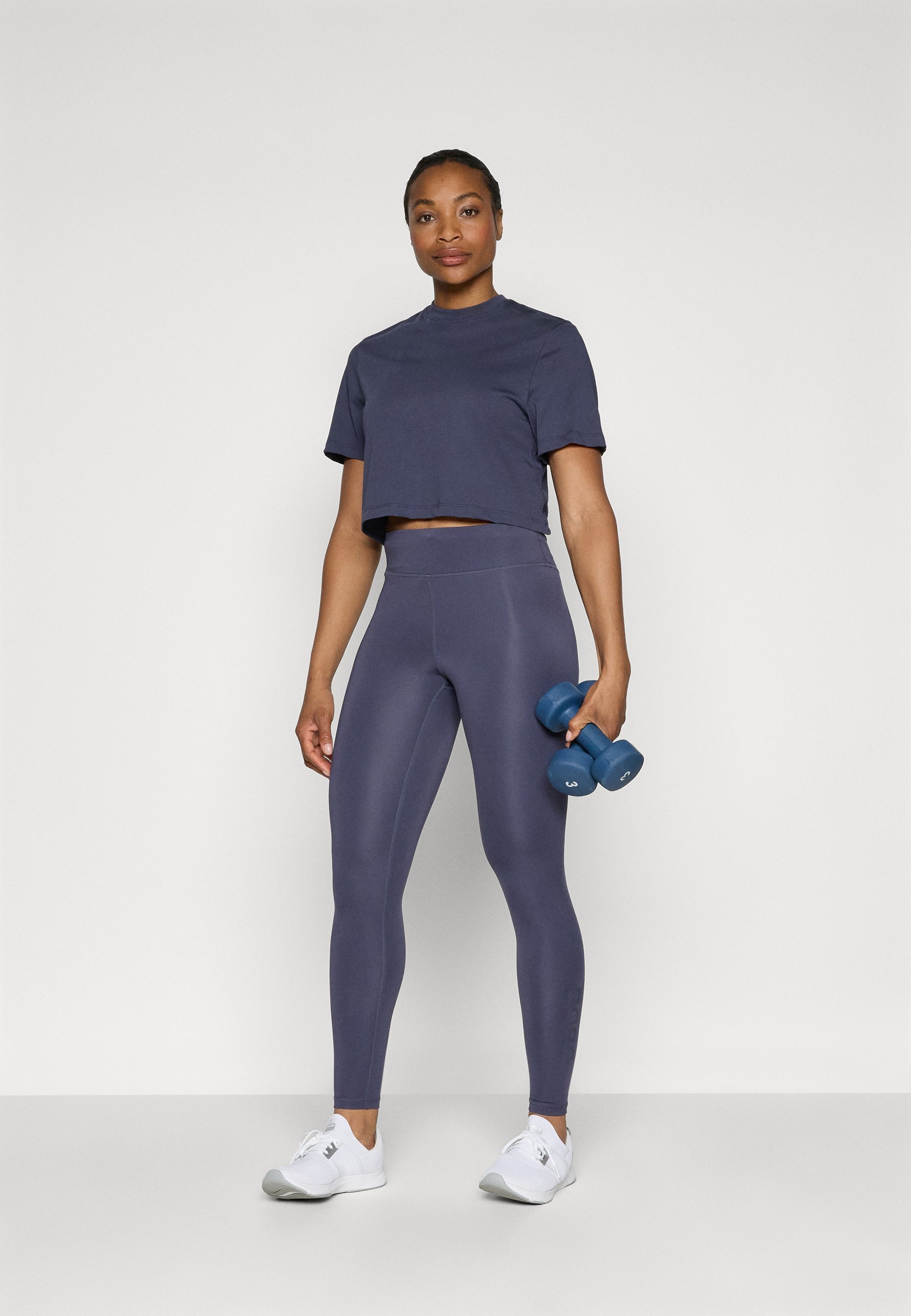 Leggings Björn Borg LOGO - gris odyssée