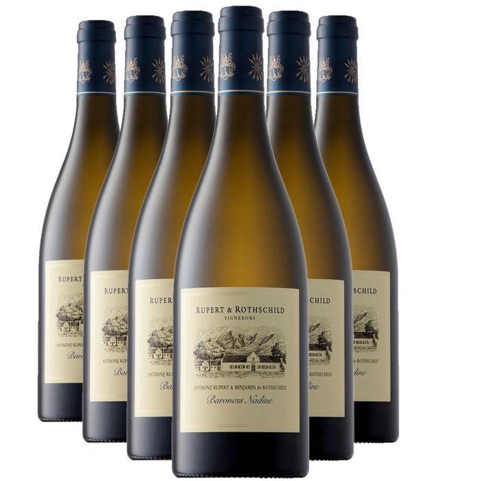 Edmond de Rothschild South Africa Western Cape Rupert & Rothschild Baroness Nadine 2024 - South African White Wine (6x75cl)
