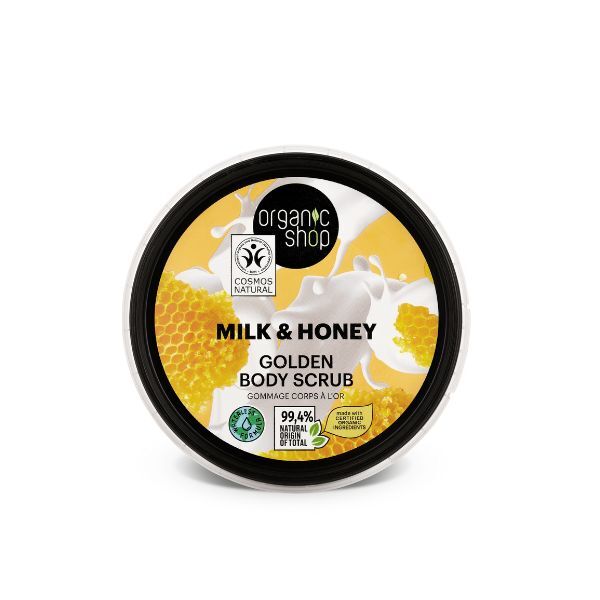 Bio-Shop Milch & Honig Goldenes Körperpeeling 250 ml