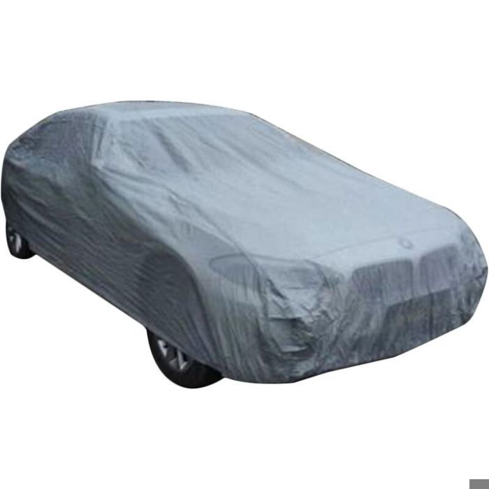 Funda para coche de 540 x 175 x 120 cm, color plata, para exteriores, funda protectora XXL.
