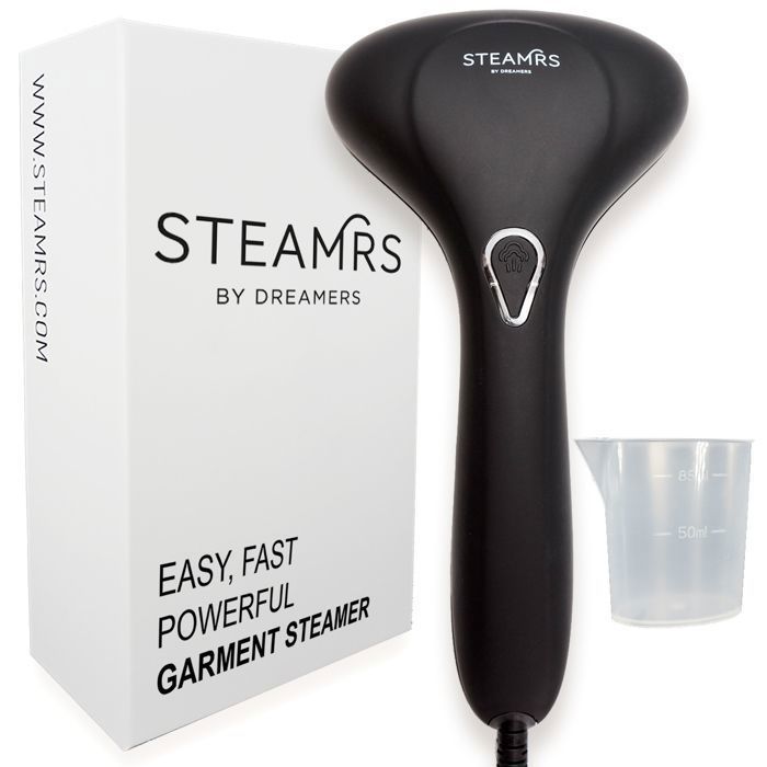 STEAMRS - Krachtige luxe kledingstomer - Handstoomapparaat voor kleding - Zwart