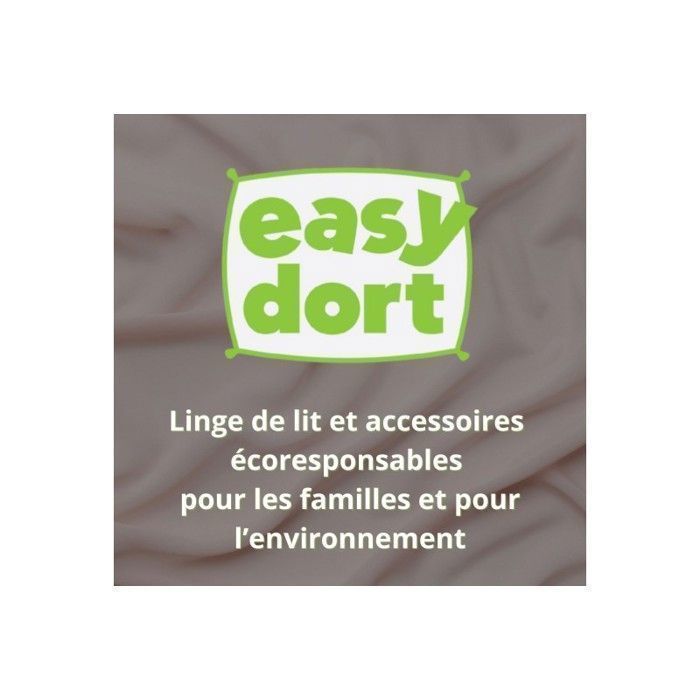 Materasso Easy Dort per neonati 50x83 cm | Culla o lettino | Prodotto in Francia | Antibatterico | Comodo