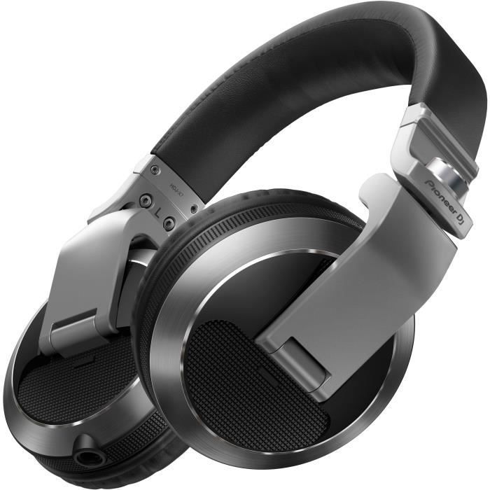 Cuffie da DJ - Pioneer DJ - HDJ-X7-S - Argento - Con cavo - Resistenti alle intemperie