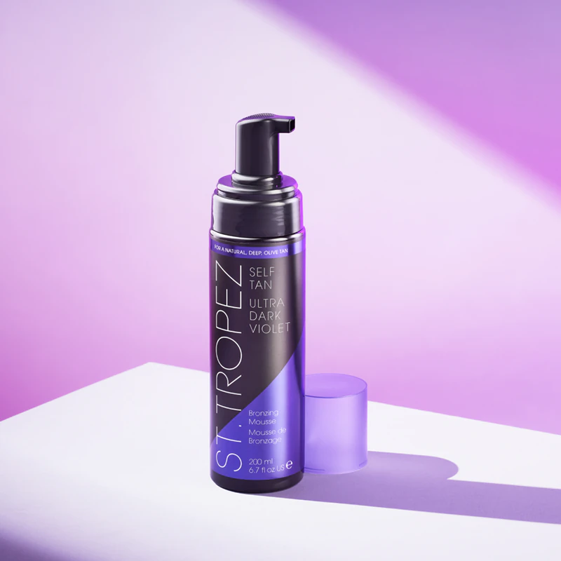 Espuma autobronzeadora St. Tropez Ultra Dark Violet para pele negra