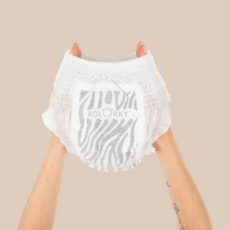 Kolorky Deluxe žametne hlačke Wild plenice za enkratno uporabo