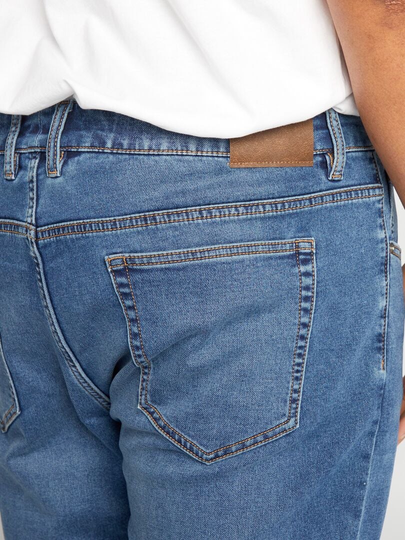 Calça jeans slim fit - azul