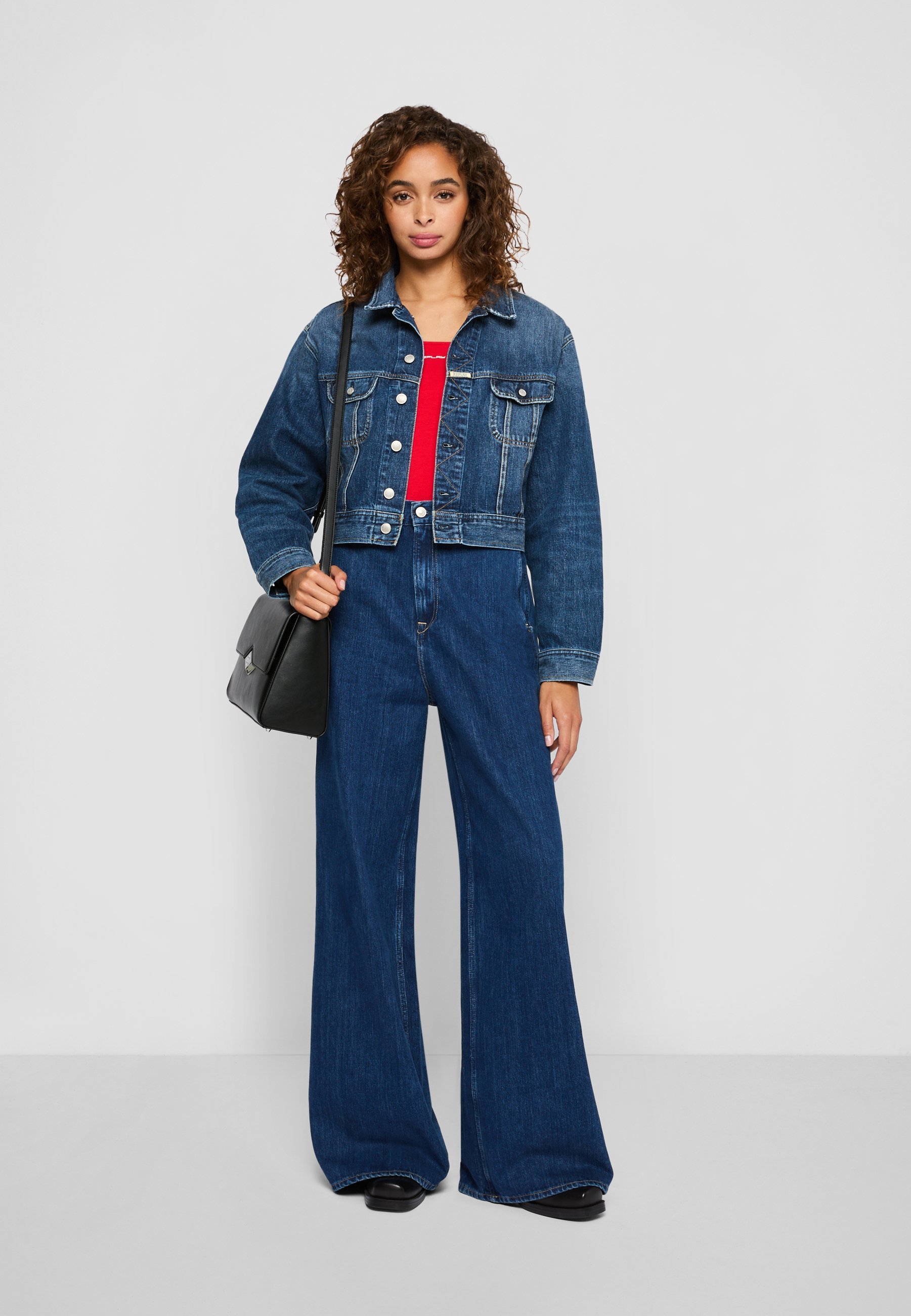 Replay PANTS - Rechte jeans - donkerblauw