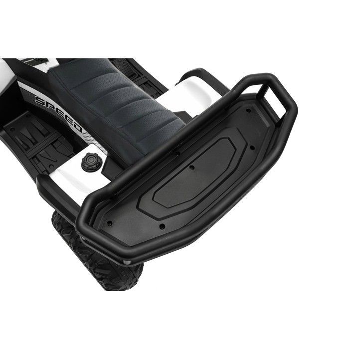 ATAA T-Force Quad 24V Blanco - Coche eléctrico infantil con batería de 24V y mando a distancia.