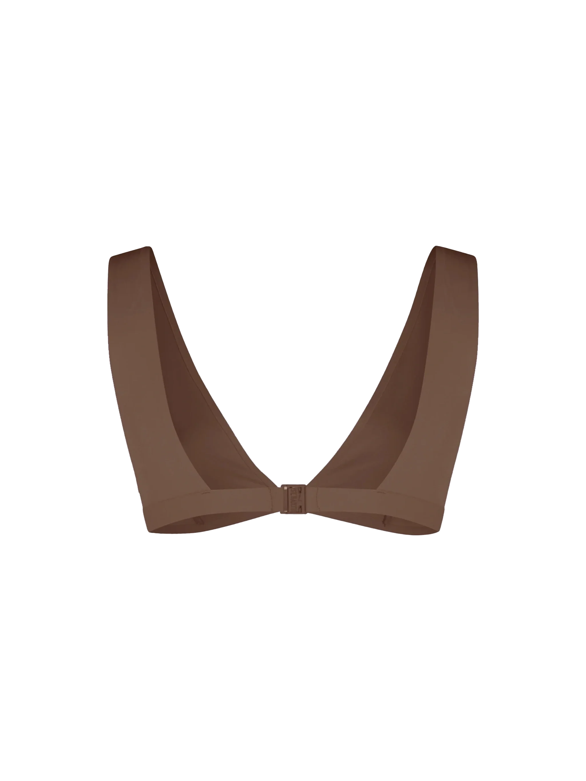 Top de playa Ofelia con cuello en U termosellado para mujer