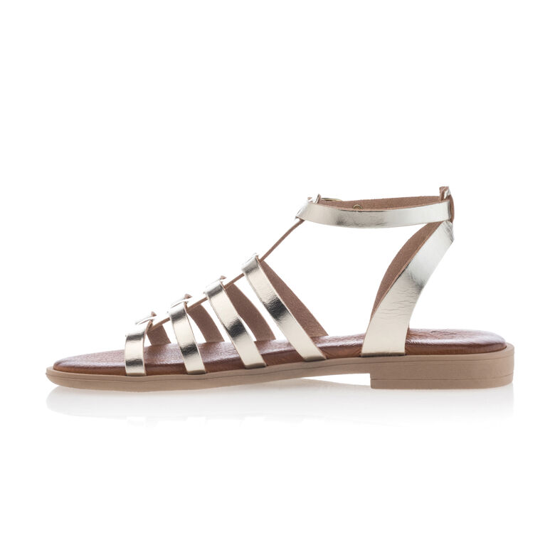 Sandalias amarillas para mujer / Zapatos de punta abierta