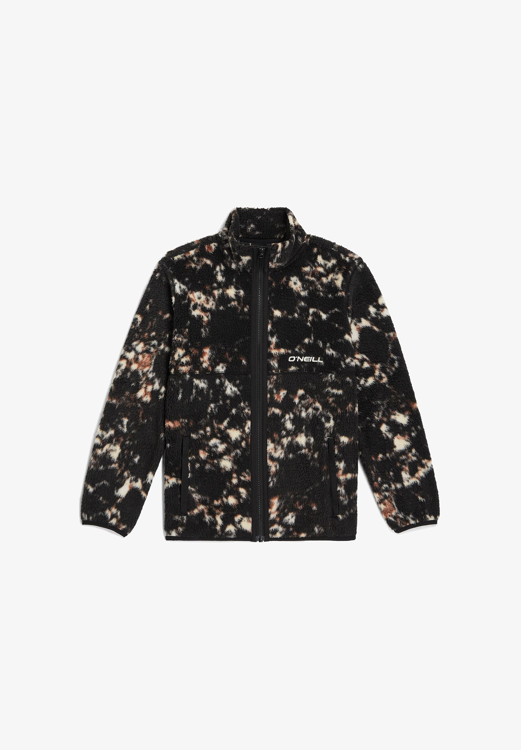 O'Neill Fleecejacke - schwarz/beige Steinbruch
