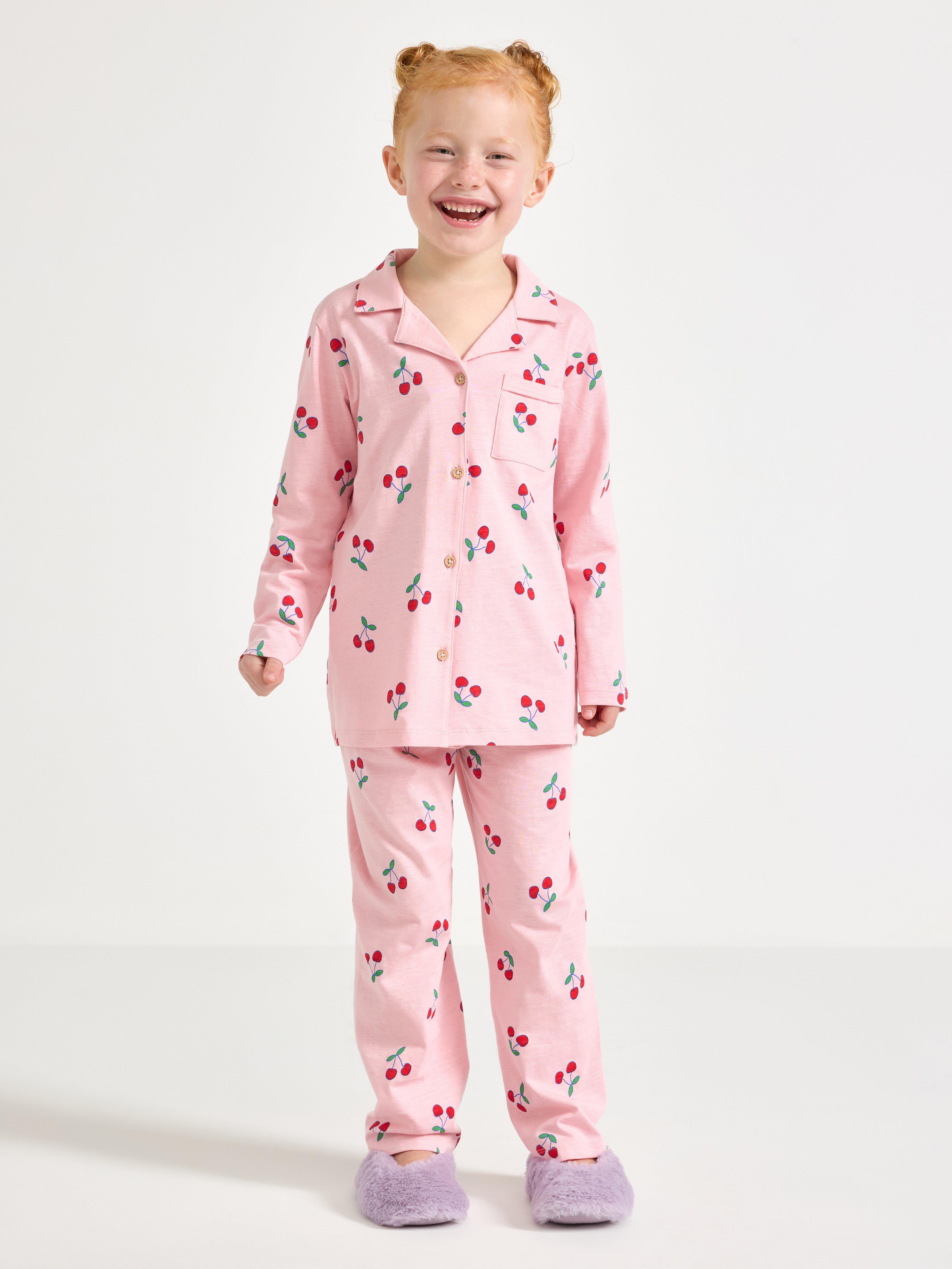 Pijama rosa claro