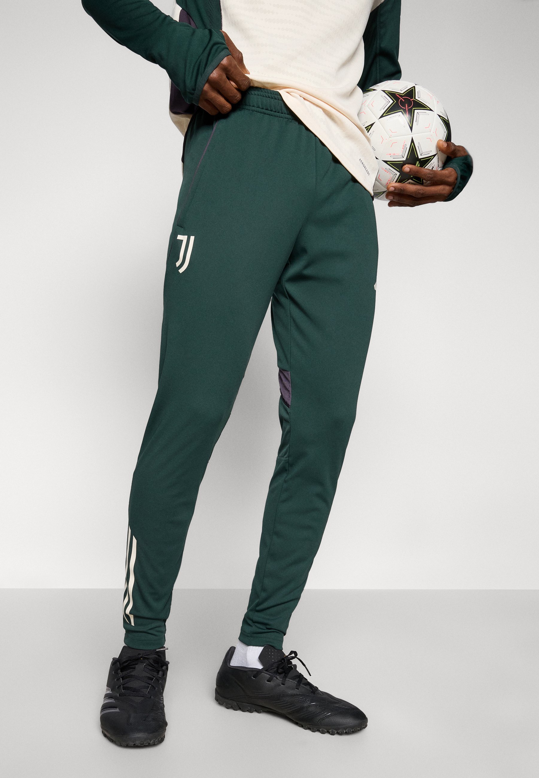 Pantalon adidas Performance JUVENTUS - Tenue de club - Vert anthracite