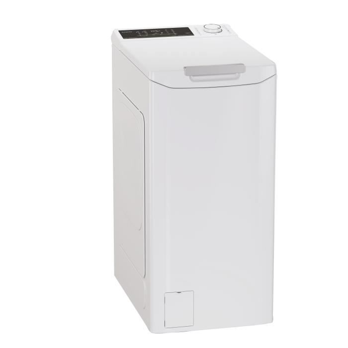 CANDY TCA274TM4-S ProWash 500 bovenlader wasmachine - 7 kg - 1200 tpm - Connected - Energieklasse B - Wit