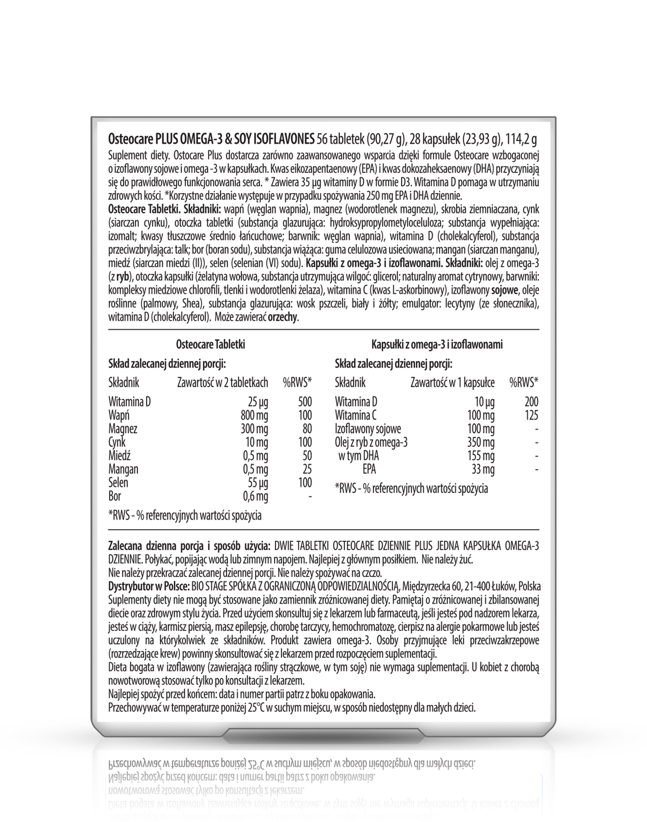 Vitabiotics Osteocare Plus Omega-3 & Soy Isoflavones
