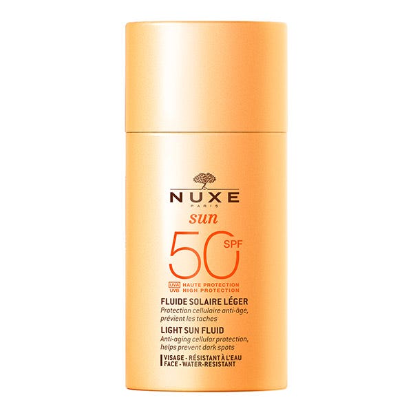 Nuxe Sun Light Fluid s vysokou ochranou SPF 50 | 50 ml