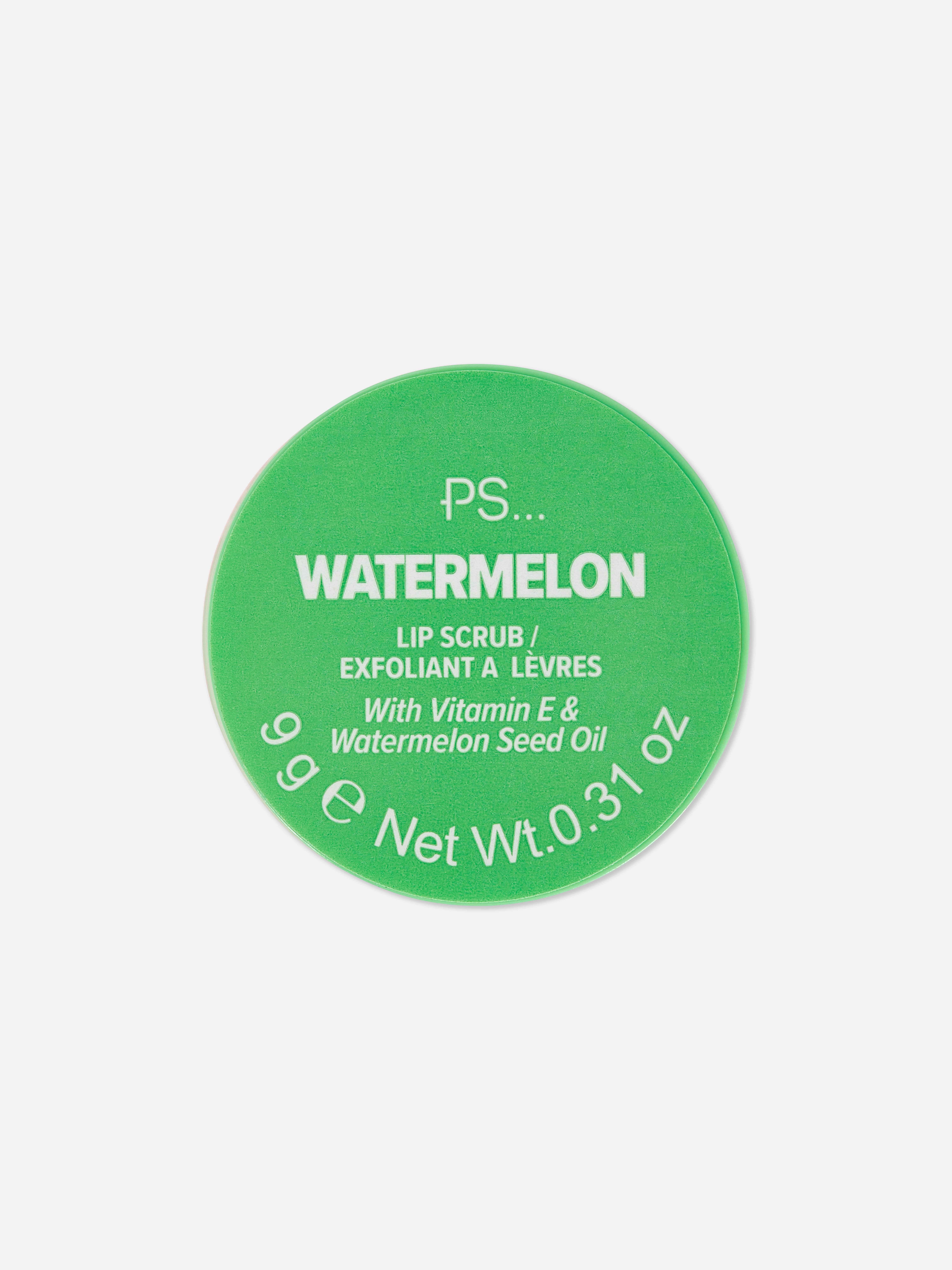 Watermelon PS... Ein Lippenpeeling mit Wassermelonenduft, angereichert mit Vitamin E und Wassermelonenkernöl