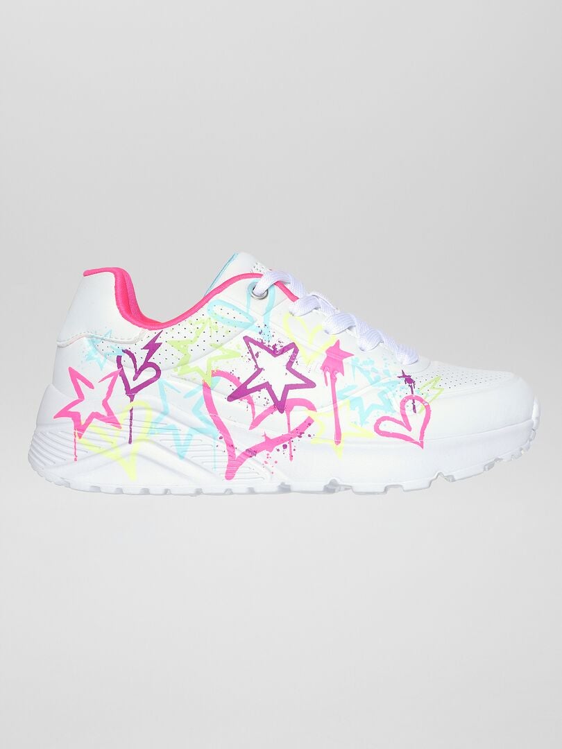 Zapatillas 'Skechers Street Uno Lite - My Drip' - blancas