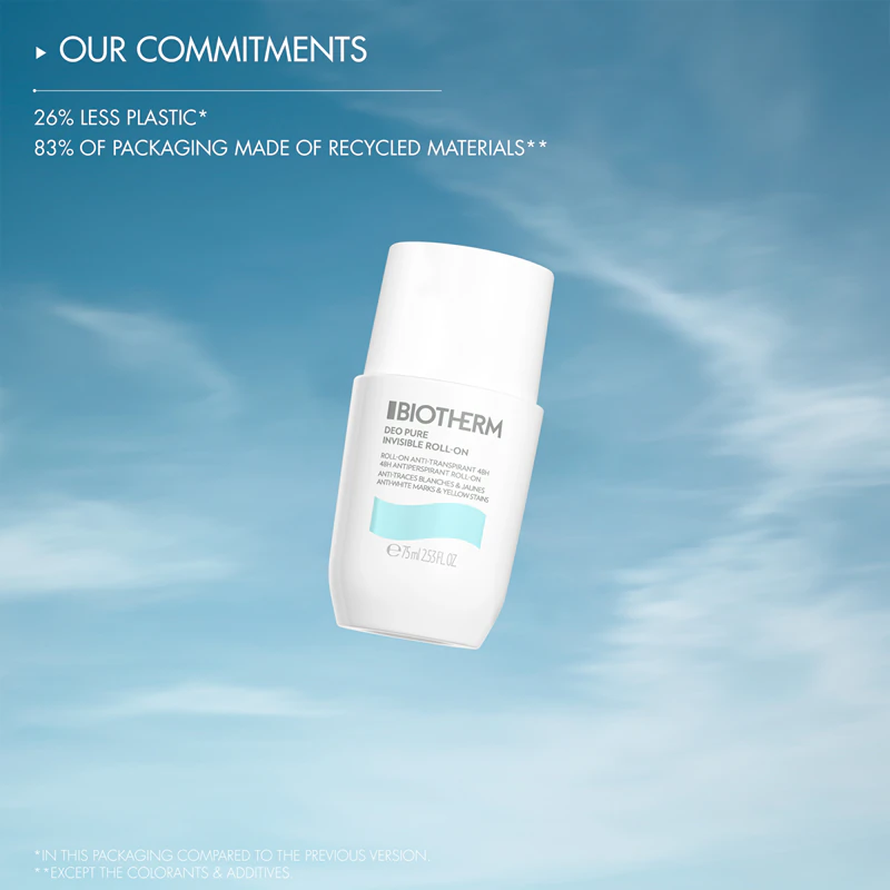 Biotherm Deo Pure Invisible Roll-on anti-ademhalingsroller