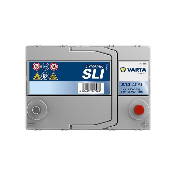 Batería de arranque Varta Blue Dynamic A14 12V 40Ah / 330A 540126033